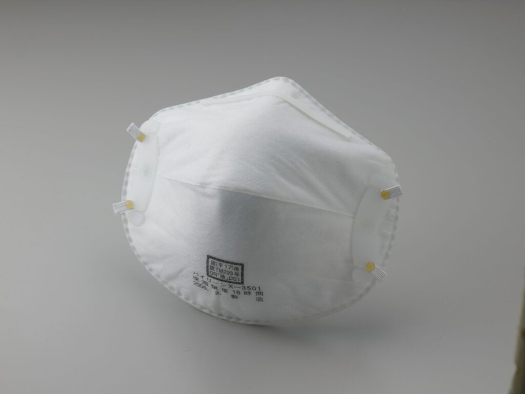 国家検定防じんマスクX-3501の製品写真