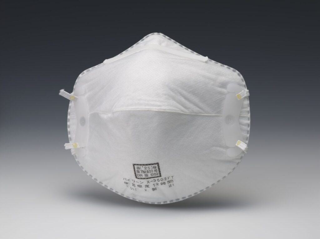 国家検定防じんマスクX-3502FTの製品写真