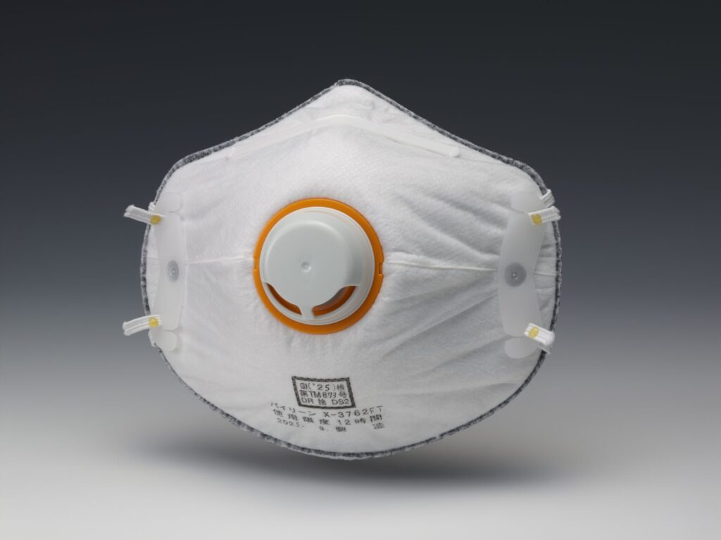 国家検定防じんマスクX-3762FTの製品写真