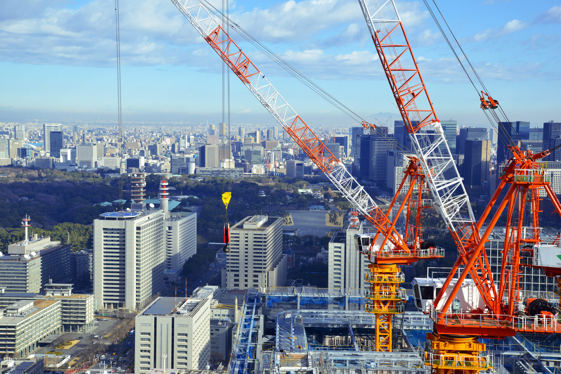 Image of construction site work
