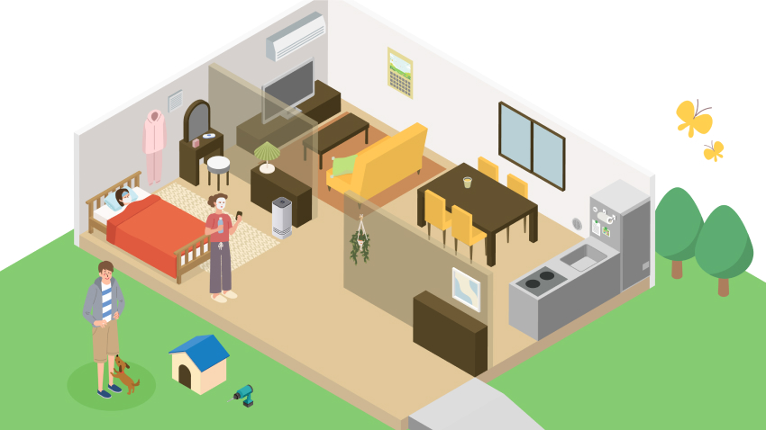 Our Products in Home & Lifestyle Applicationsのイメージ